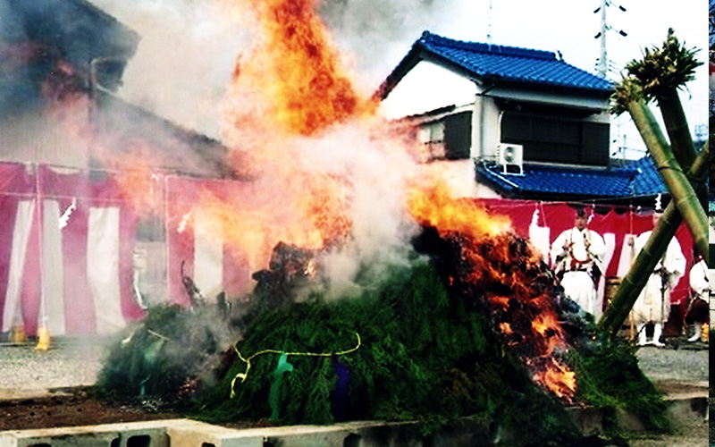 火壇勧頂（火渡り）のイメージ写真